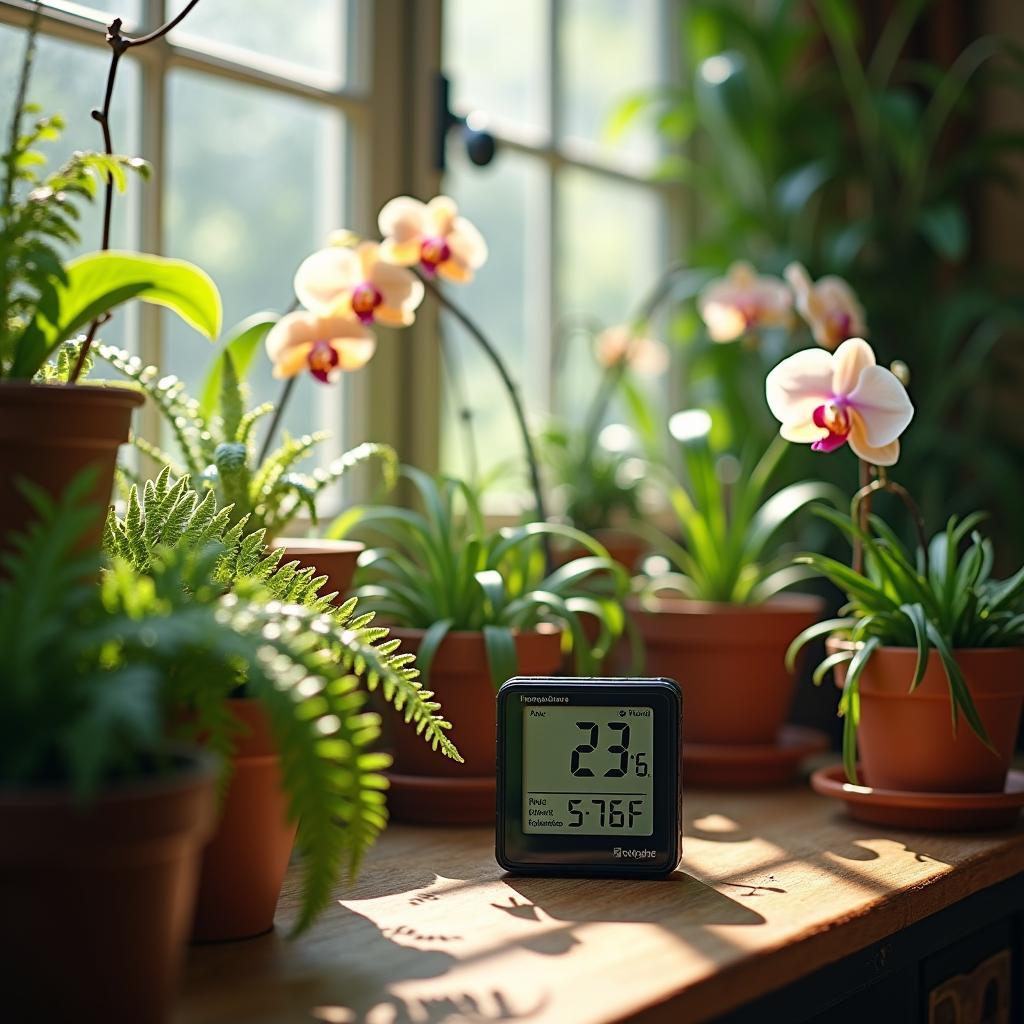 The Ultimate Guide to Testing and Monitoring Humidity Levels for Thriving Indoor Plants: Essential Tips for Home&nbsp;Gardeners