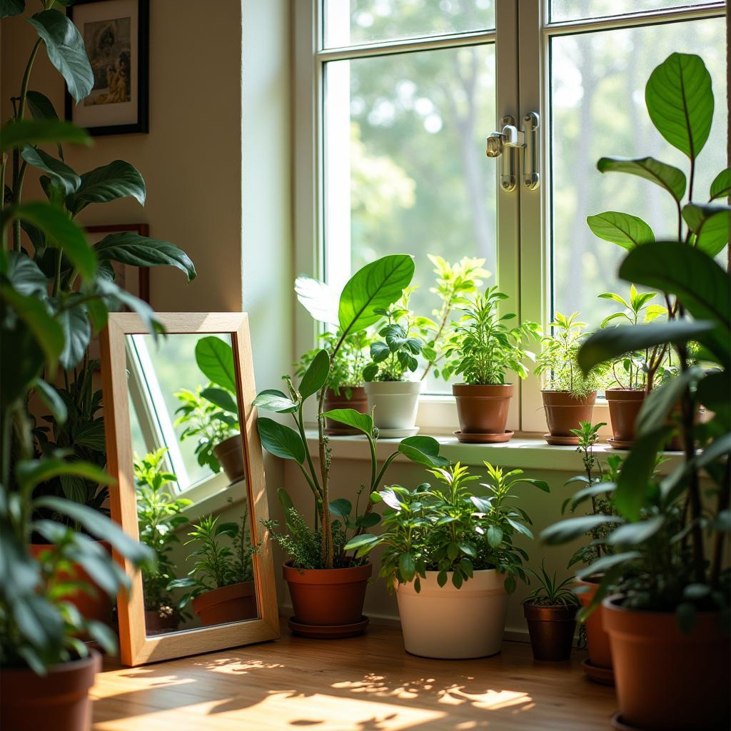 From Shade to Shine: Creative Ways to Enhance Indoor Plant Growth with Reflective Surfaces and Optimal Light&nbsp;Placement