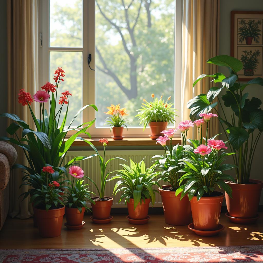 From Bud to Bloom: A Comprehensive Guide to Caring for Flowering Indoor Plants in Your Living&nbsp;Room