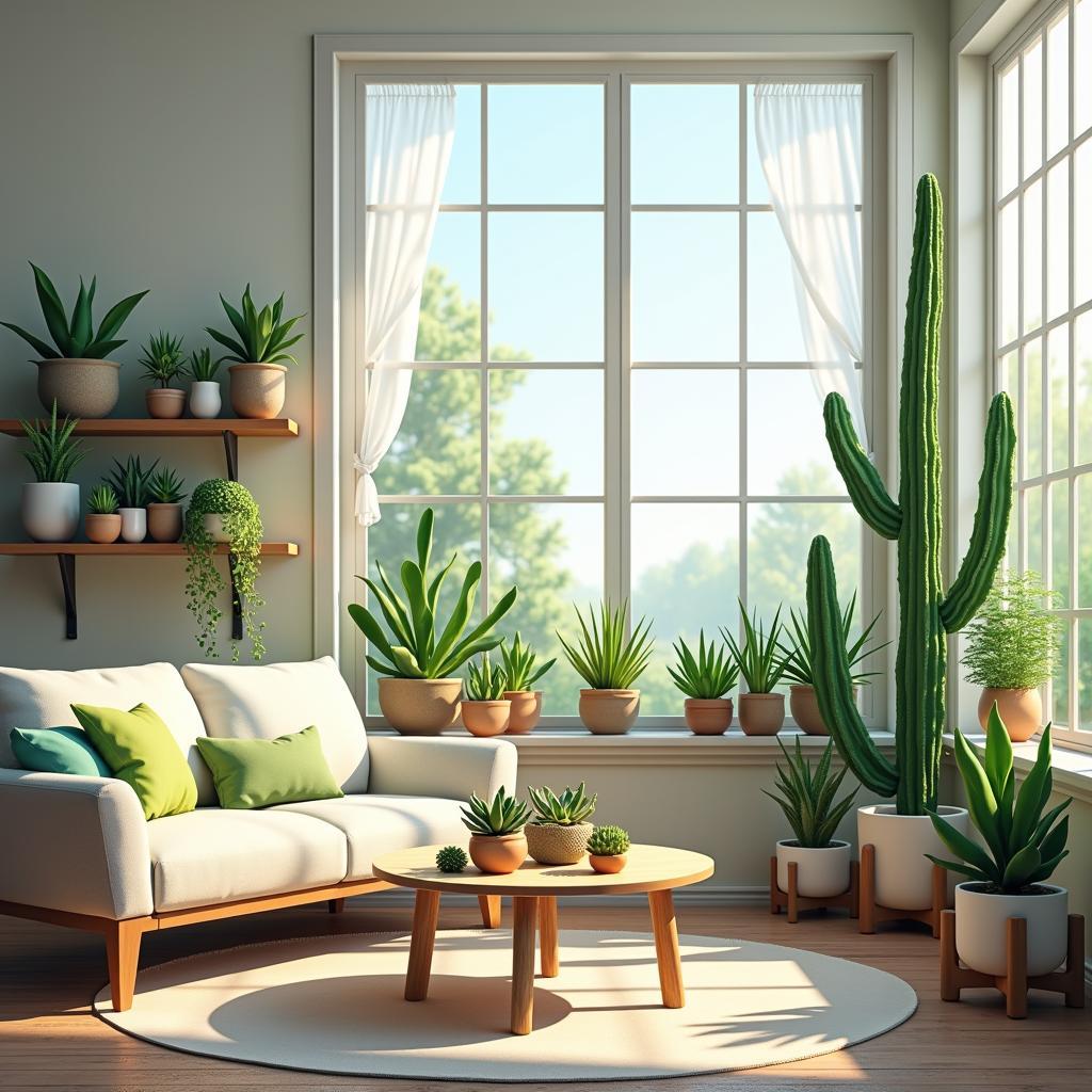 10 Stunning Succulents and Cacti Perfect for Bright Living Rooms: A Guide for Urban&nbsp;Gardeners