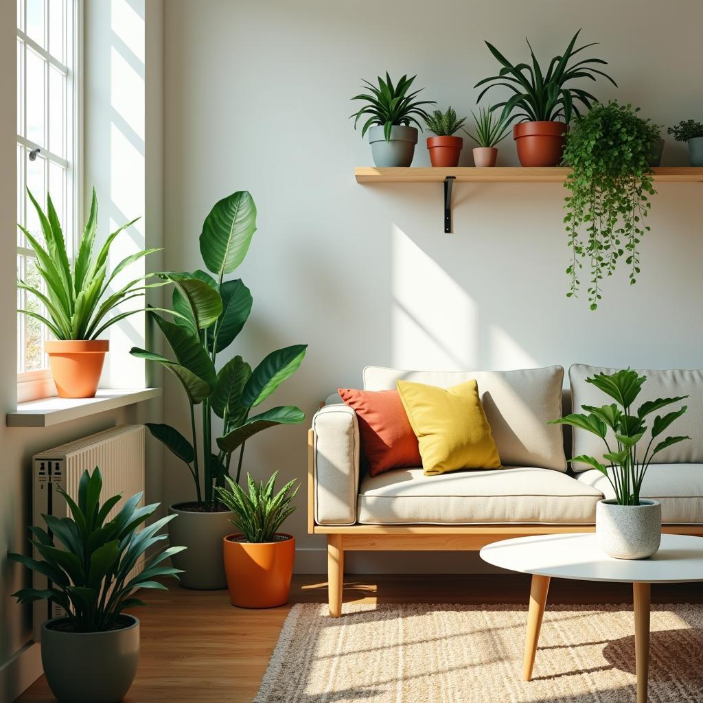 Space-Saving Charm: A Guide to Selecting the Best Indoor Plants for Tiny Living Room&nbsp;Spaces