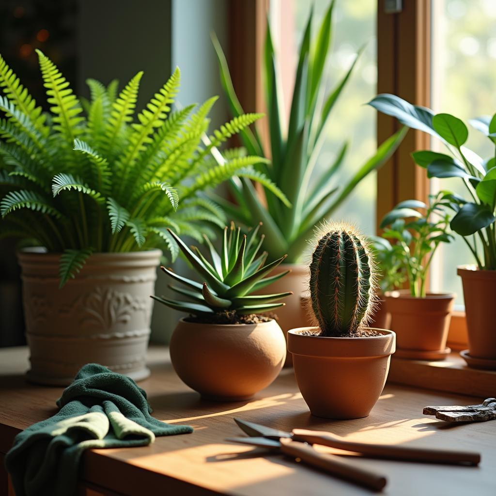 Indoor Plant Care 101: Navigating the Unique Pruning Needs of Cacti, Ferns, and Tropical&nbsp;Varieties