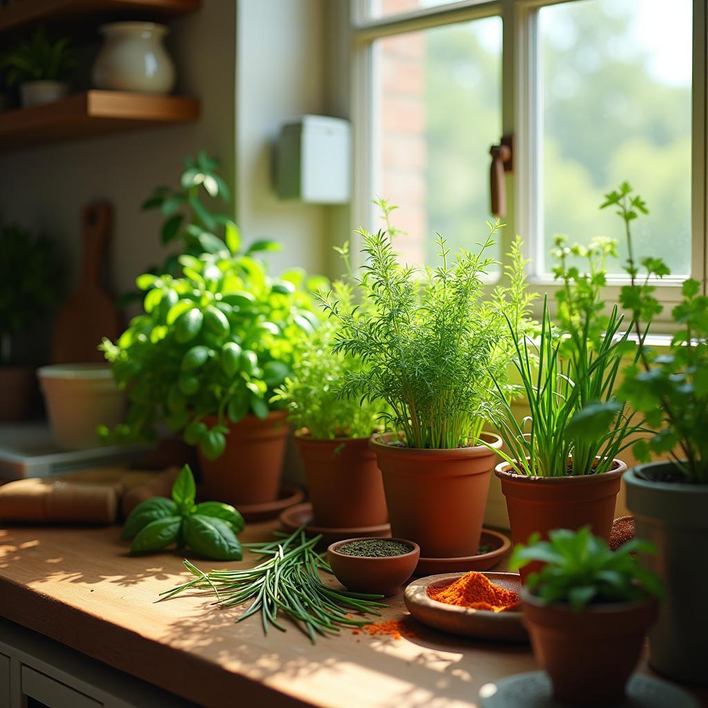 Top 10 Kitchen Herbs for Indoor Gardening: How to Select and Care for Your Flavorful&nbsp;Companions