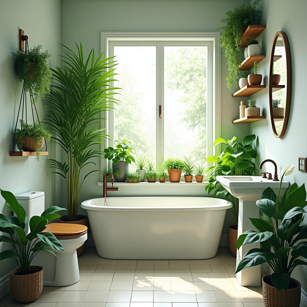 Top 10 Lush Bathroom Plants That Thrive in High Humidity Conditions for Year-Round&nbsp;Freshness