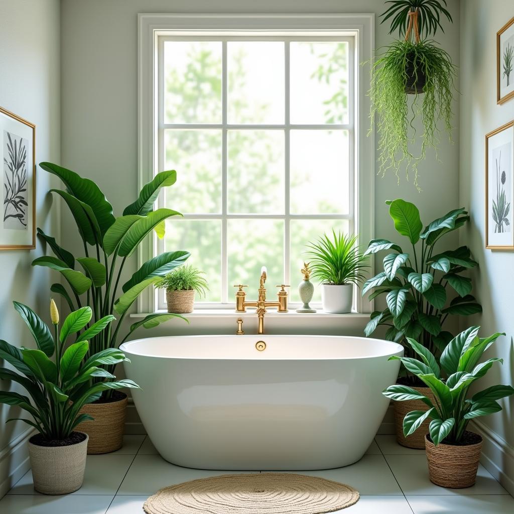 5 Best Indoor Plants to Boost Air Quality and Thrive in Your Bathroom’s Humid&nbsp;Environment