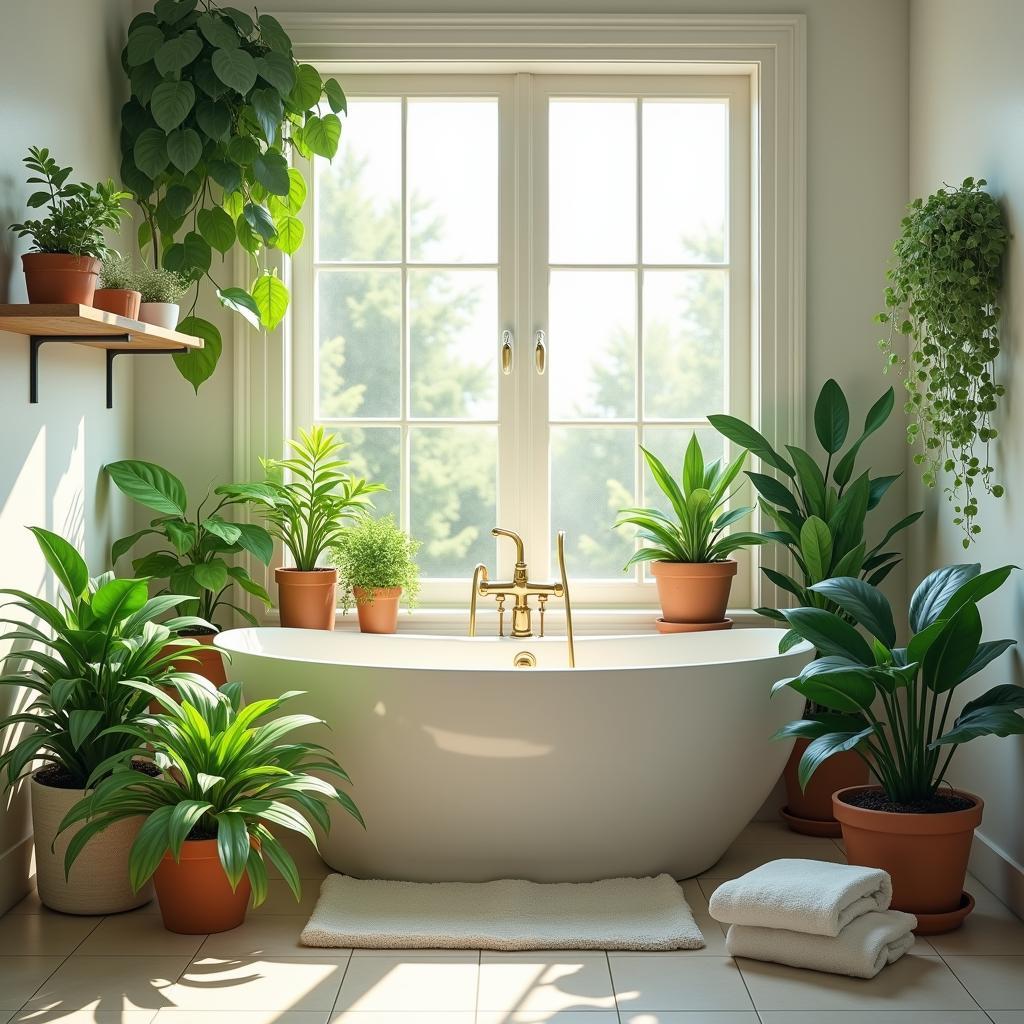 Indoor Gardening 101: How to Select Air-Purifying Plants that Flourish in High-Humidity&nbsp;Bathrooms