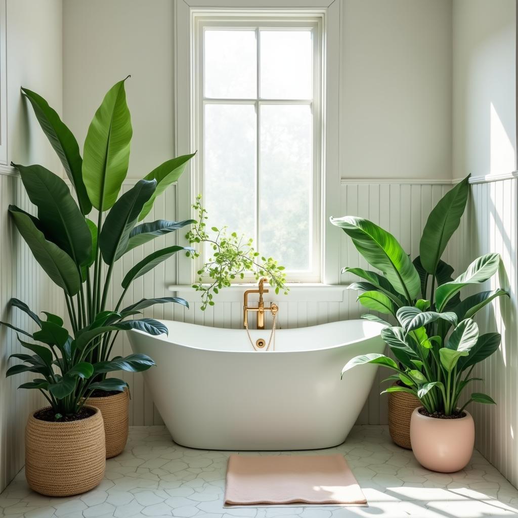 5 Essential Air-Purifying Low-Light Indoor Plants Perfect for Your Bathroom&nbsp;Escape