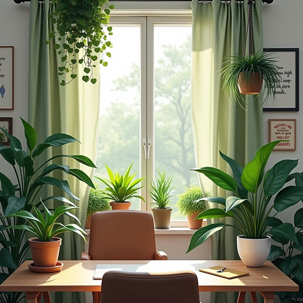 Transform Your Workspace: The Ultimate Guide to Air-Purifying Plants for a Refreshing Home&nbsp;Office