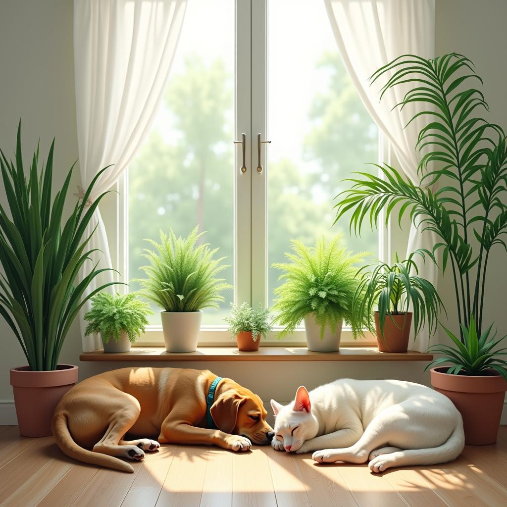 Top 7 Air-Purifying Plants to Brighten Your Home: Safe Choices for Dog and Cat&nbsp;Owners