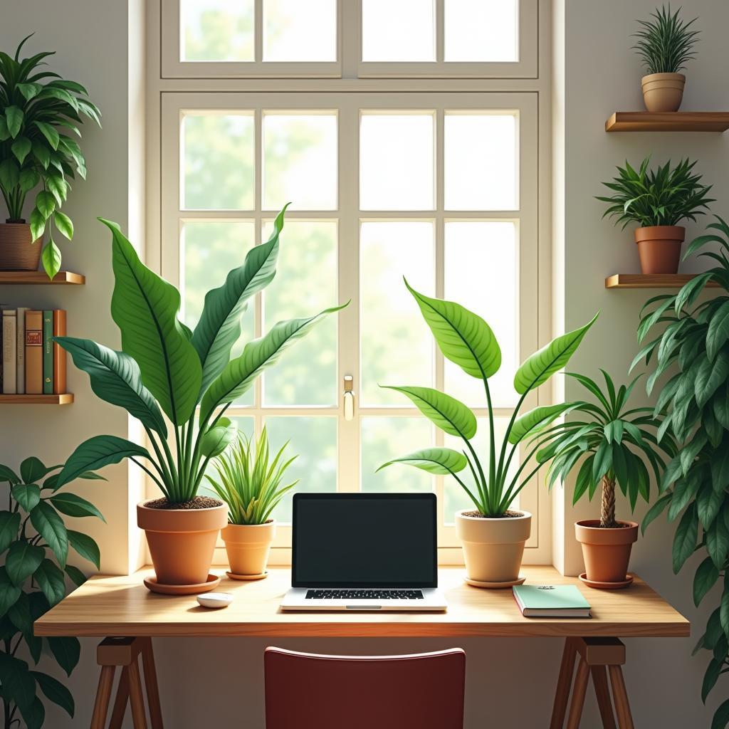 Creating a Breath of Fresh Air: Selecting the Right Air-Purifying Plants for Your Home&nbsp;Office