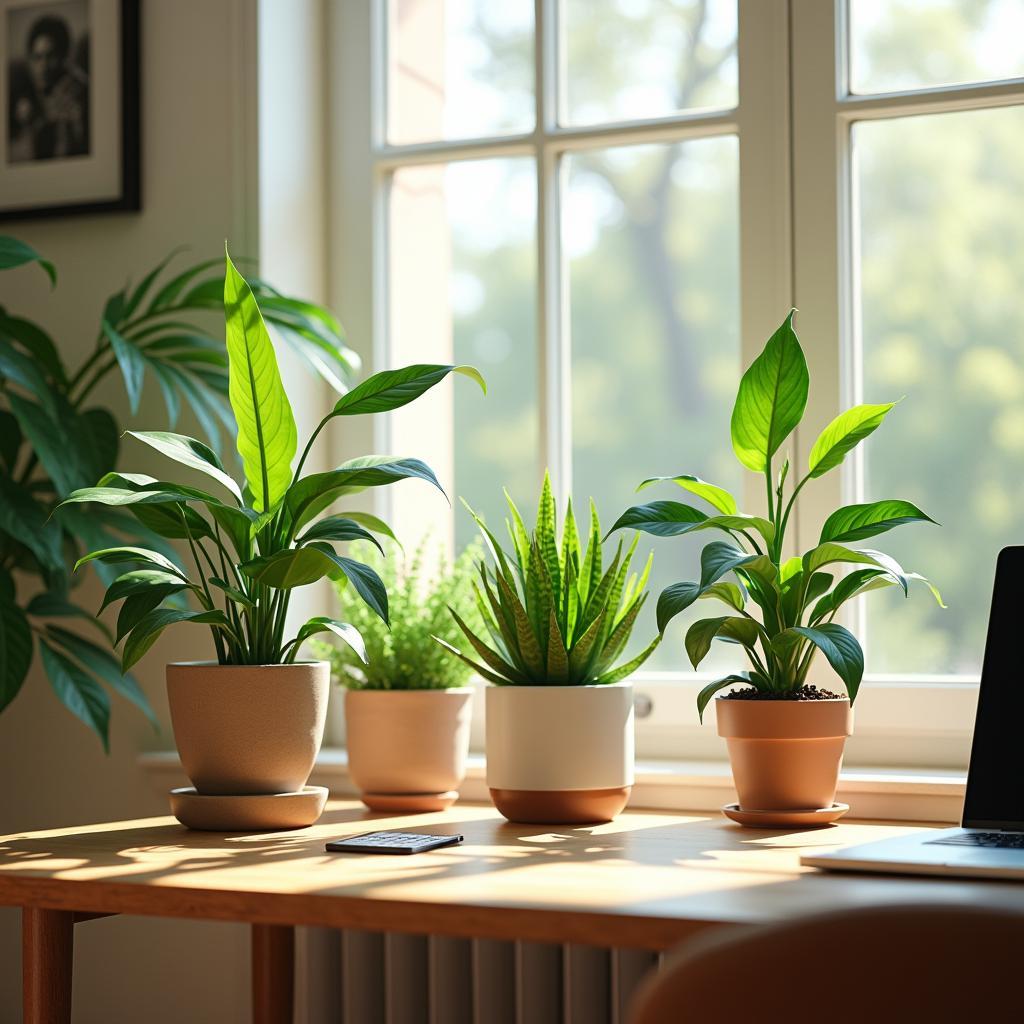 Combining Indoor Plants: How to Create a Beautiful Air-Purifying Plant Arrangement for Your Home&nbsp;Office