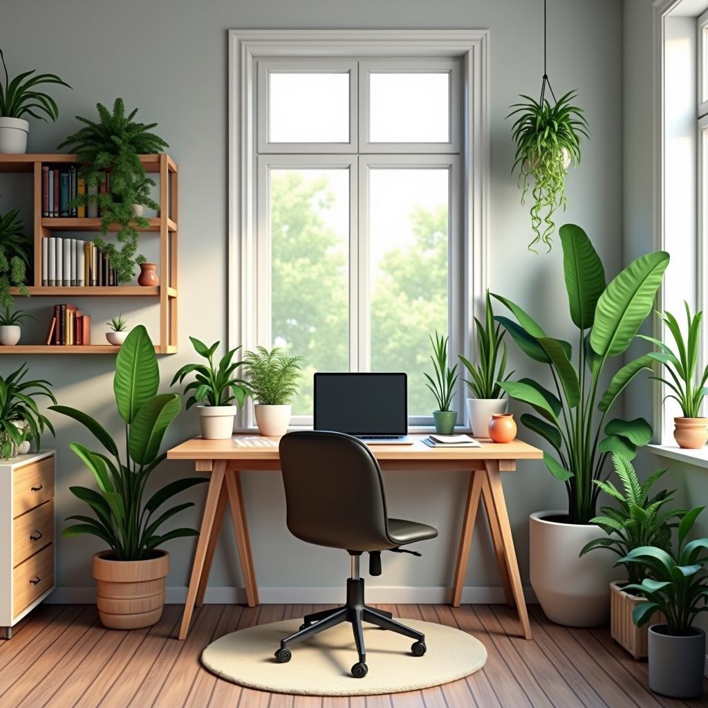 Low-Maintenance Indoor Plants Perfect for Home Offices: Green Companions for Busy&nbsp;Professionals