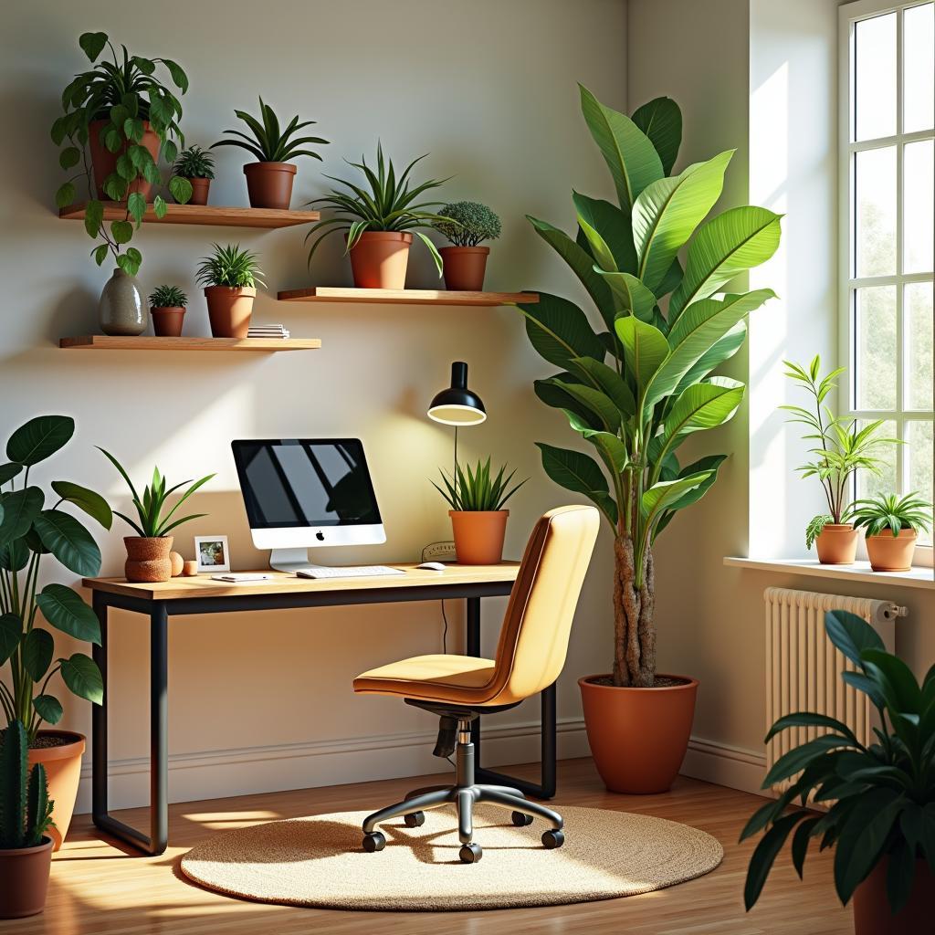 Transform Your Home Office: A Complete Guide to Choosing Indoor Plants That Thrive in Different Room&nbsp;Environments