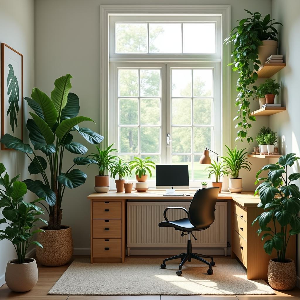 Indoor Gardening Secrets: Selecting the Right Plants for Different-Size Home&nbsp;Offices