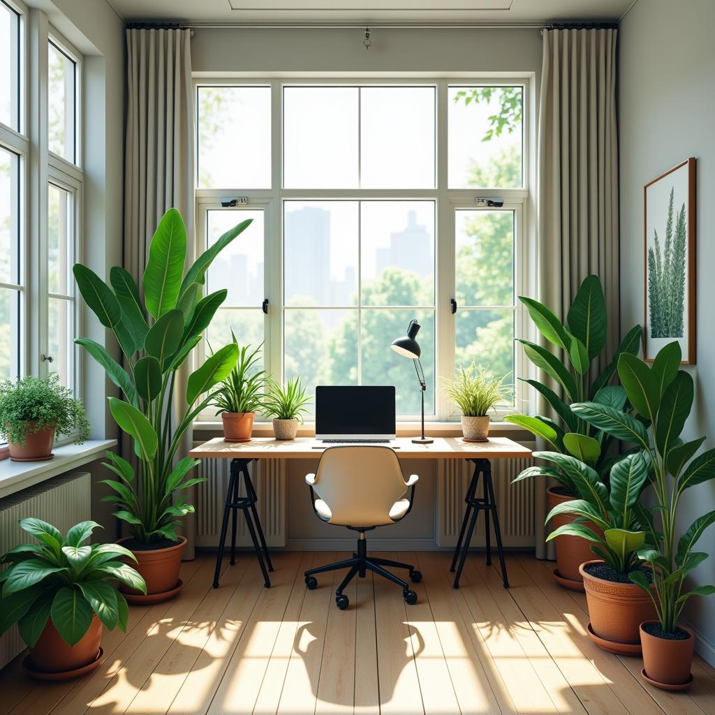 Choosing the Right Foliage: Best Plants for a Serene and Stylish Home Office&nbsp;Environment