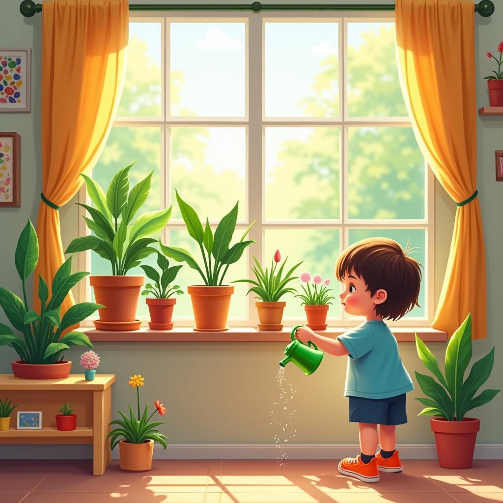 Nurturing Nature: How to Select Air-Purifying Indoor Plants for Your Kids’ Rooms for Clean Air and&nbsp;Joy