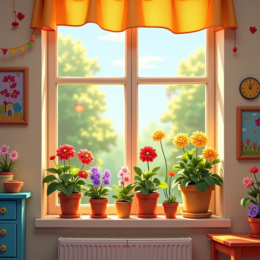 Vibrant and Safe: Top 7 Colorful Flowering Plants Perfect for Your Kids’&nbsp;Rooms