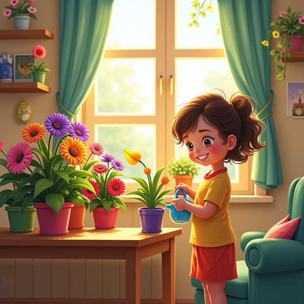 Blooming Joy: A Parent’s Guide to Choosing Colorful Indoor Flowering Plants for Children’s Spaces