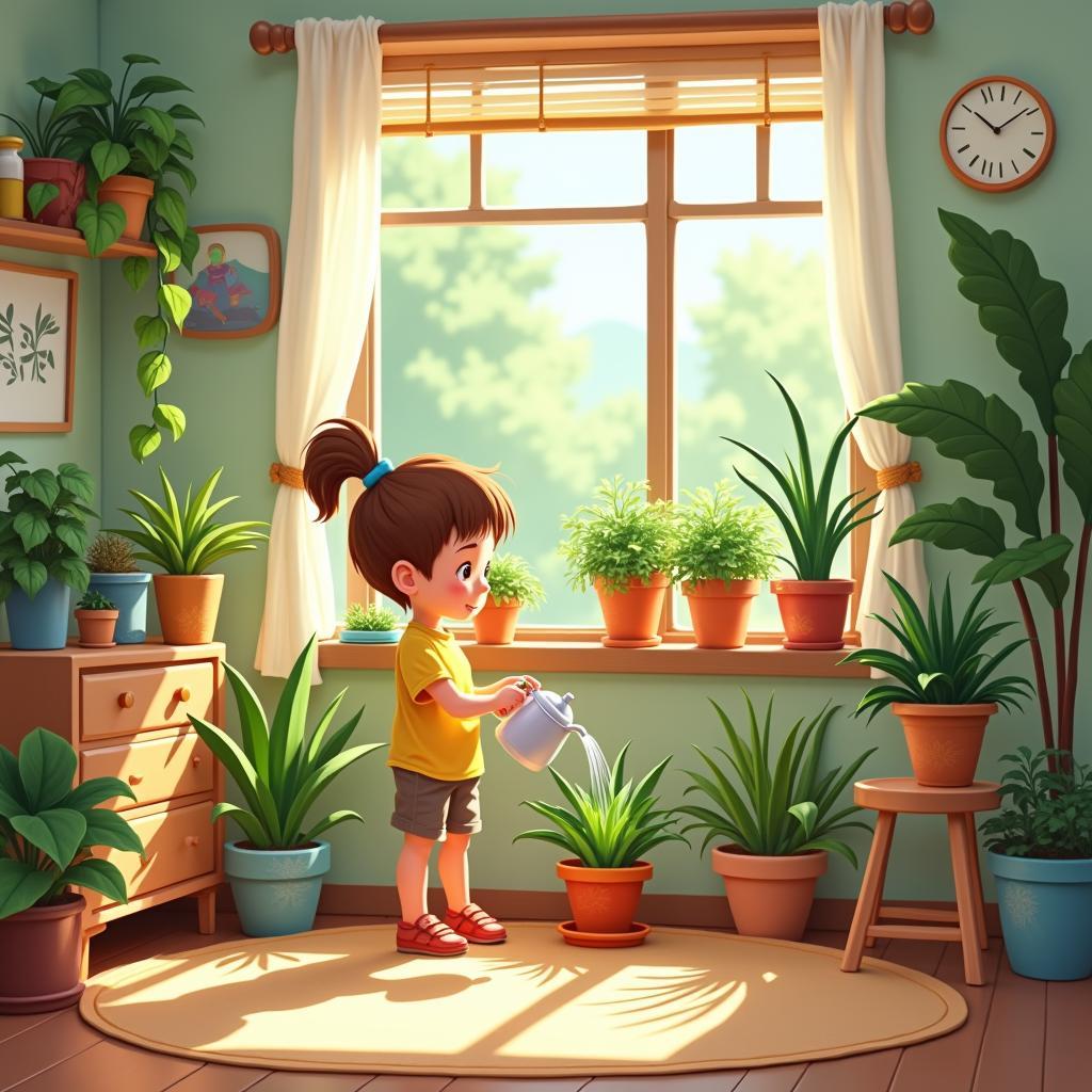 Hands-On Learning: How to Select Indoor Plants That Promote Educational Growth in Children’s Rooms