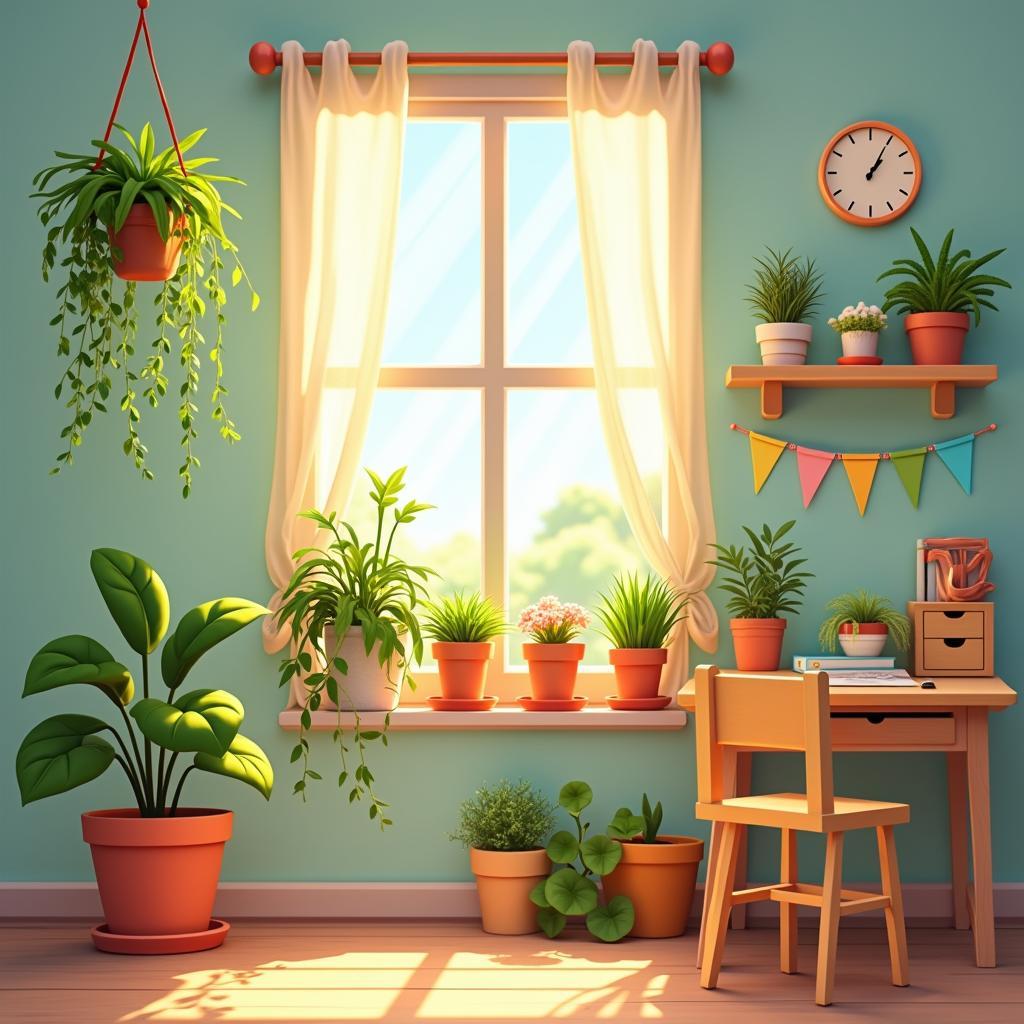 Explore Indoor Gardening: Creative Plant Choices for Kids’ Rooms that Change with the&nbsp;Seasons