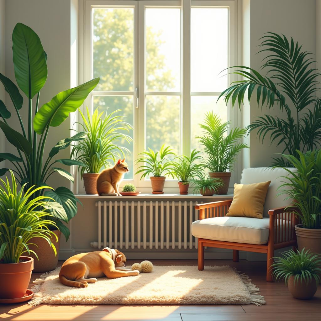 Breathe Easy: The Health Benefits of Pet-Friendly Indoor Plants in Your Home&nbsp;Environment