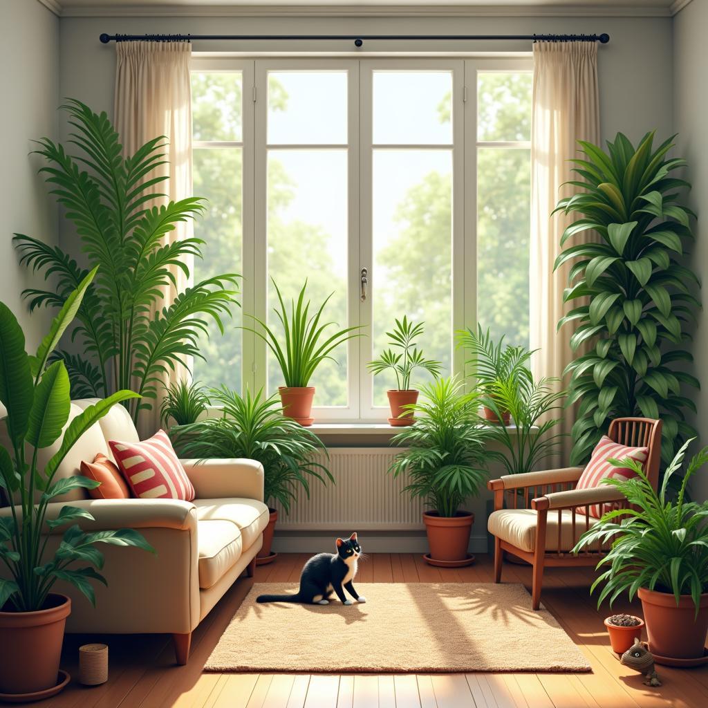 Creating a Cozy Living Room Oasis: Best Pet-Friendly Indoor Plants That Thrive in Any&nbsp;Space