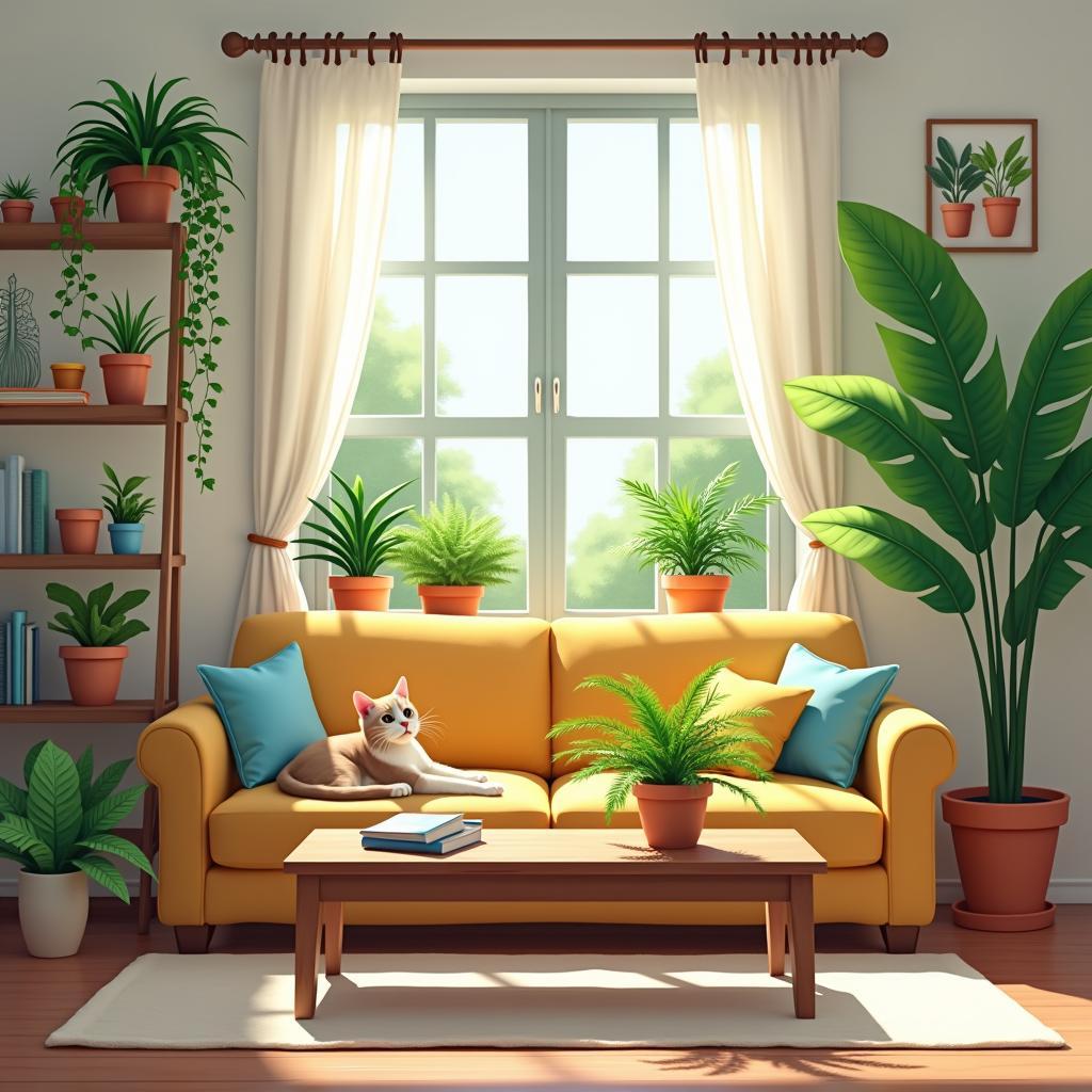 Stylish and Safe: The Best Pet-Friendly Indoor Plants to Brighten Your Living Room While Keeping Pets&nbsp;Happy