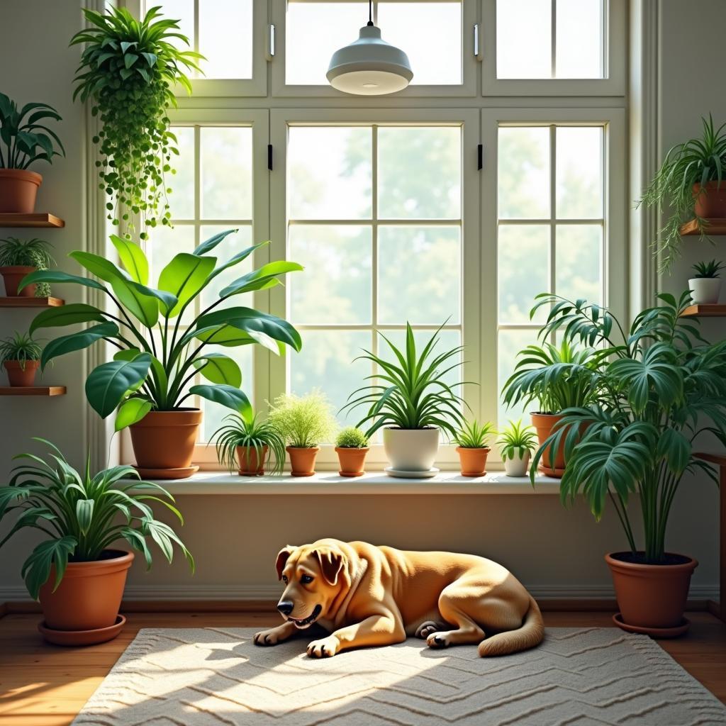 The Ultimate Guide to Choosing Pet-Friendly Indoor Plants for a Safe and Stylish Living&nbsp;Room
