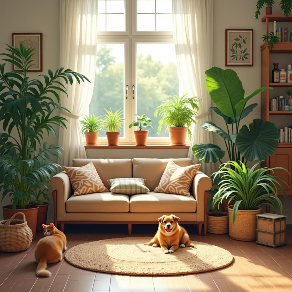 Selecting the Perfect Pet-Friendly Indoor Plants: A Room-by-Room Guide for Responsible Pet&nbsp;Owners