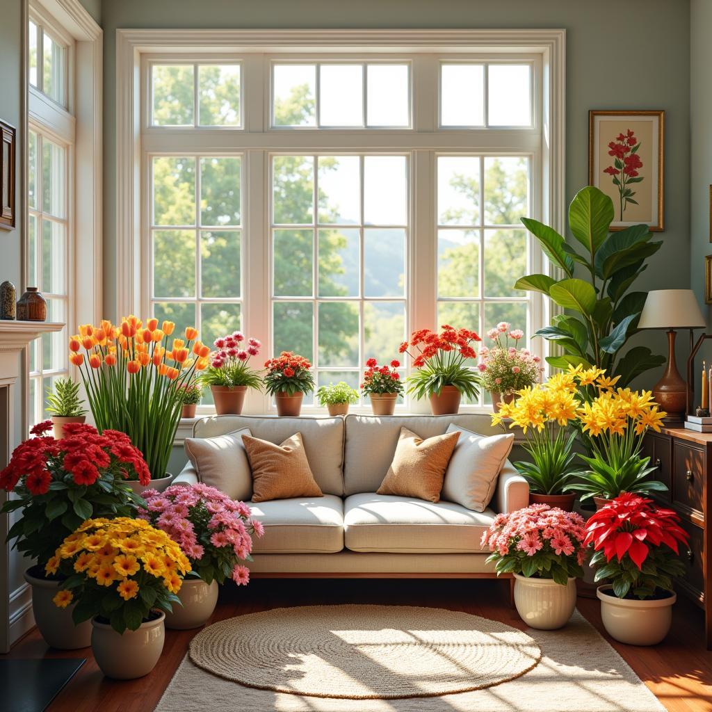 From Spring to Winter: A Room-by-Room Guide to Choosing Seasonal Indoor Flowers for a Lively Living Room