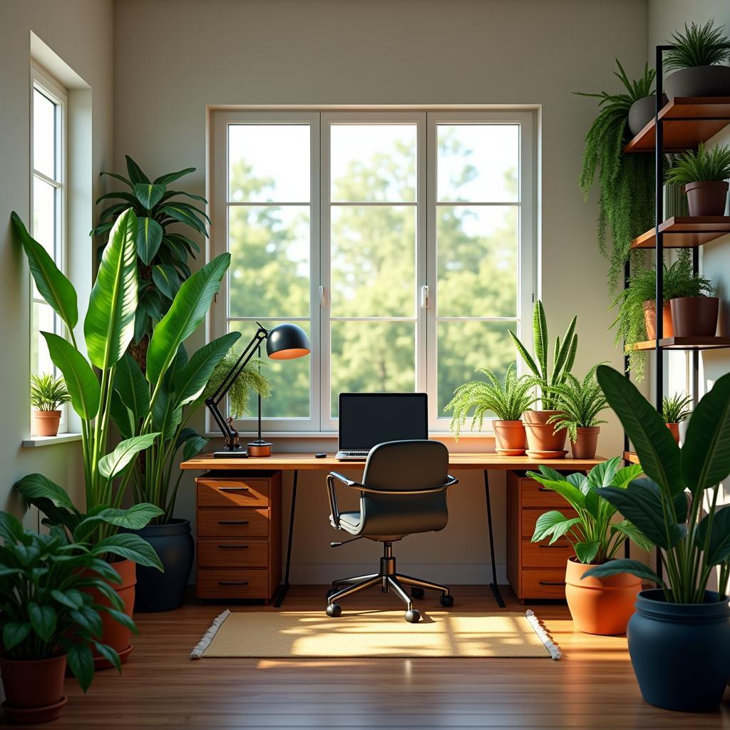Elevate Your Home Office: Seasonal Tips for Selecting Resilient Indoor Plants That Thrive in Low Light