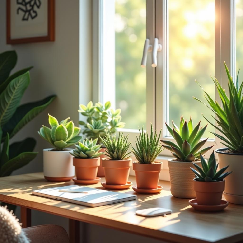 Creating a Warm Oasis: Choosing the Right Succulents and Cacti for Your Sun-Filled Home Office