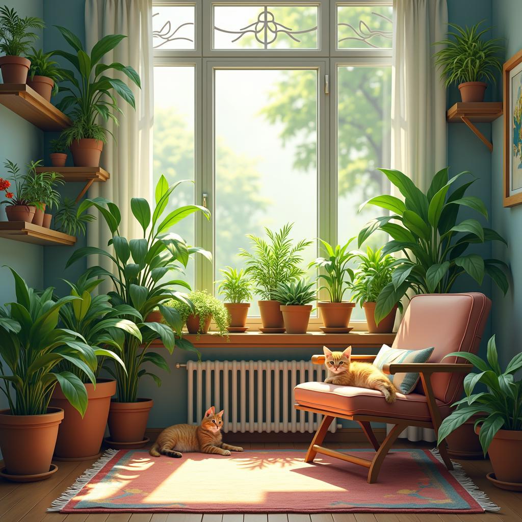 Breathe Easy: Best Seasonal Indoor Plant Picks for Pet Owners with Allergies to Enhance Your Relaxation&nbsp;Space