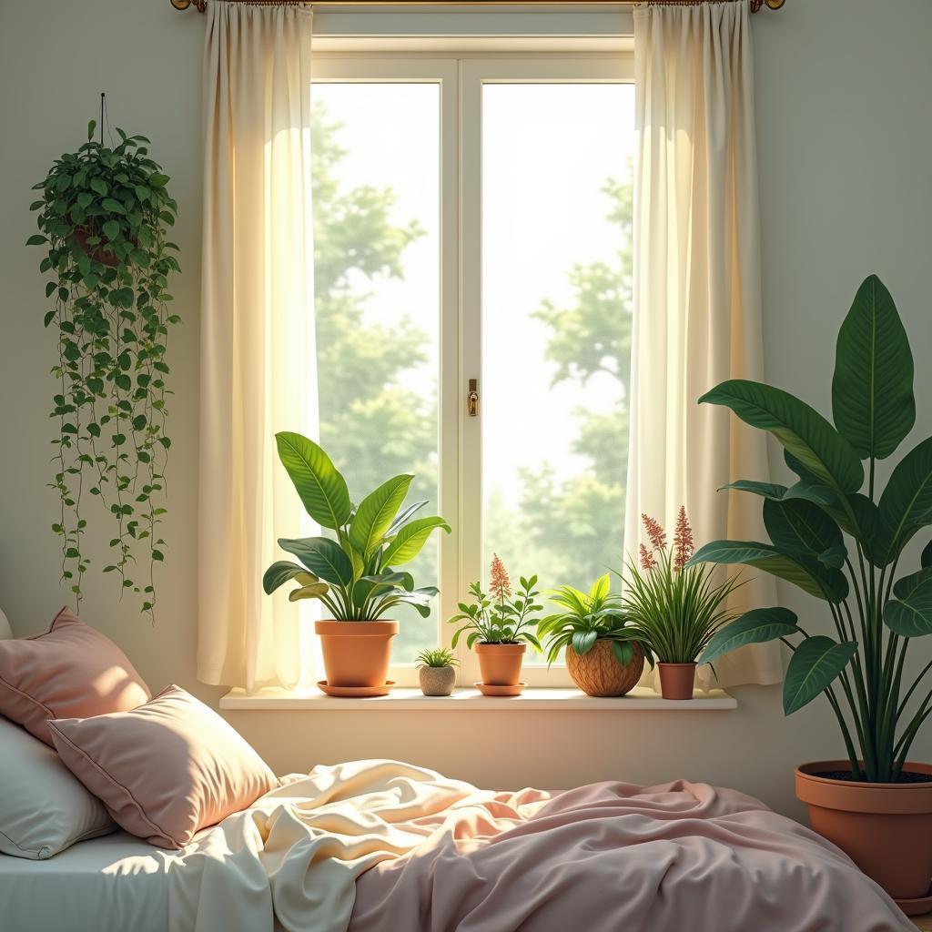 Nurturing Serenity: Seasonal Selection of Indoor Plants to Harmonize Your Bedroom’s&nbsp;Energy