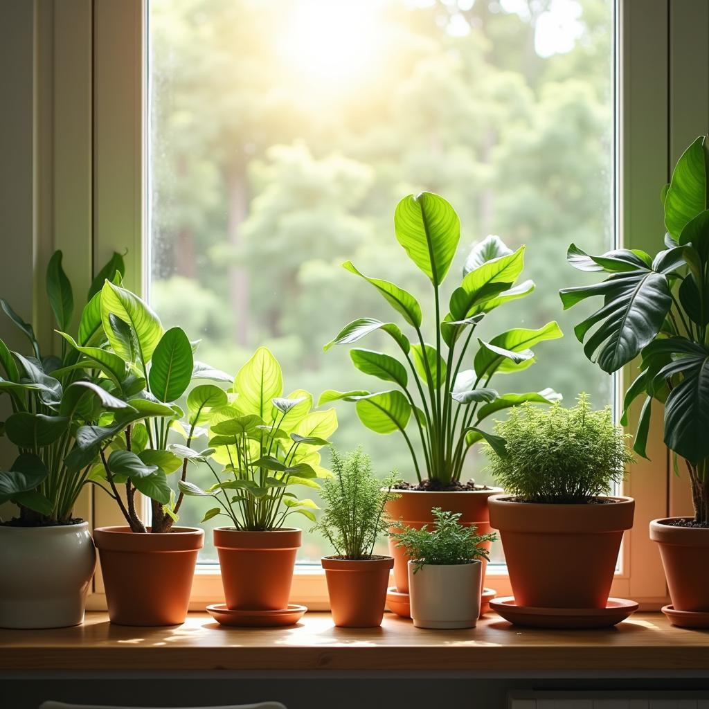 From Terracotta to Self-Watering: Exploring the Best Pot Types for Optimal Growth of Air-Purifying Indoor&nbsp;Plants