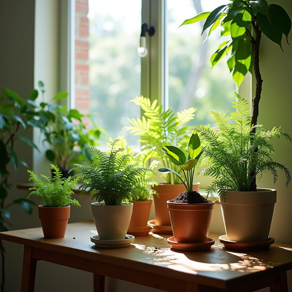 From Ferns to Ficus: Understanding Pot Size for Various Air-Purifying Indoor&nbsp;Plants