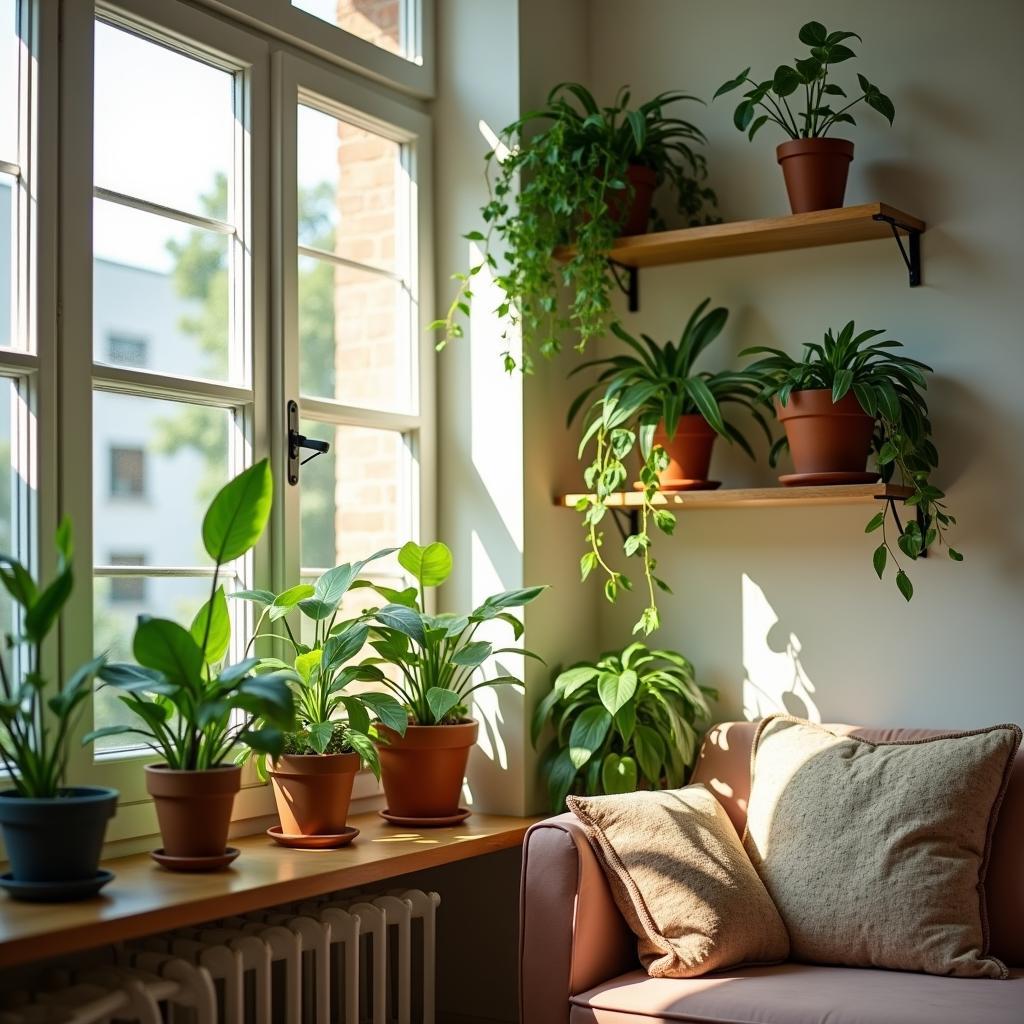 Creating a Breath of Fresh Air: Stylish Solutions for Indoor Air-Purifying Plants in Small&nbsp;Spaces