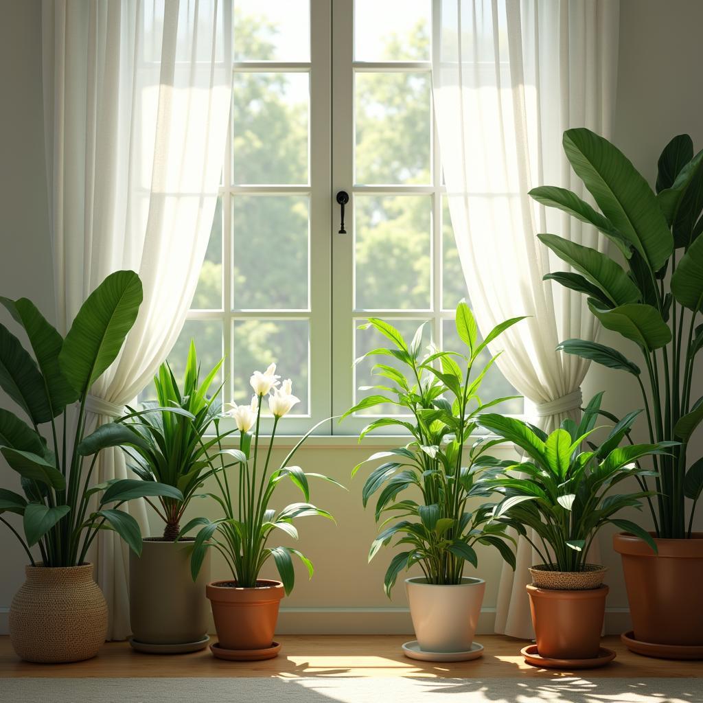 Transform Your Living Space: A Comprehensive List of Air-Purifying Plants Suitable for Bright Indirect Light&nbsp;Environments