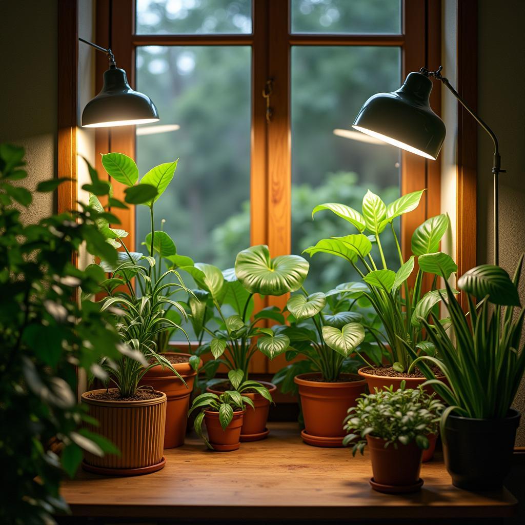 The Best Air-Purifying Indoor Plants for Low-Light Environments: How to Use Grow Lights&nbsp;Effectively