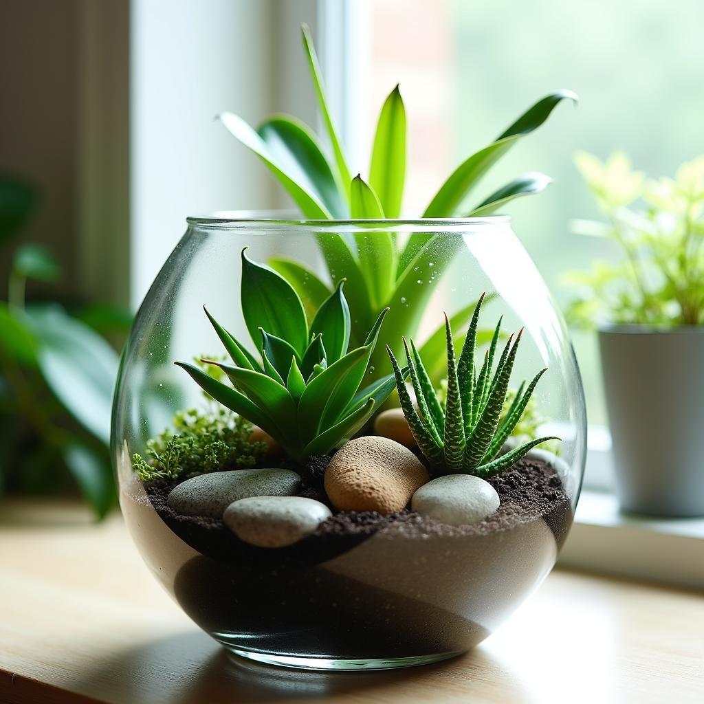 Crafting the Perfect Indoor Oasis: Selecting Air-Purifying Plants for Your DIY Terrarium&nbsp;Project