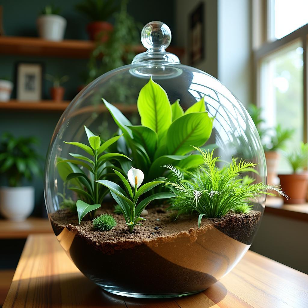 10 Best Air-Purifying Indoor Plants for Terrariums: How to Optimize Light Conditions for Each&nbsp;Variety