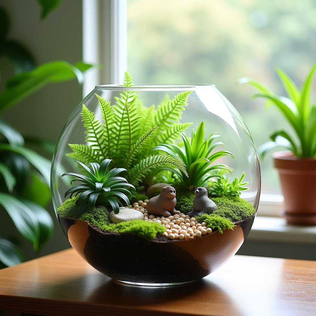 From Ferns to Ficus: Top Air-Purifying Indoor Plants That Thrive in Decorative Terrarium&nbsp;Settings