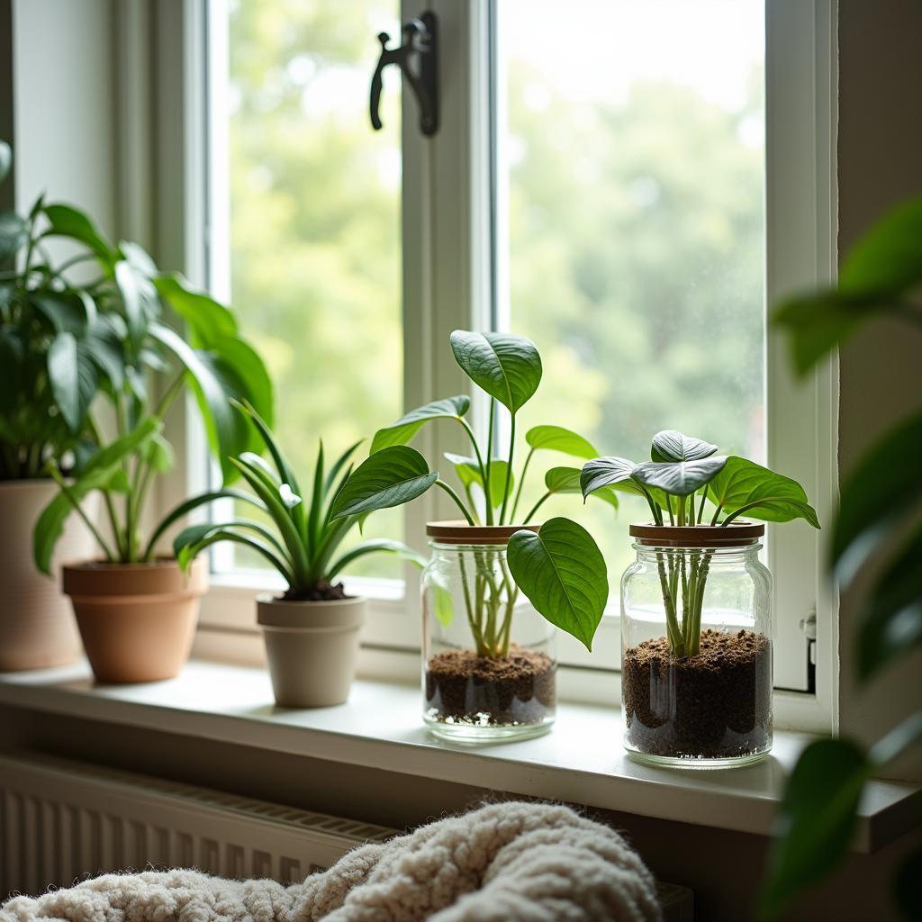 Indoor Plant Propagation Made Easy: A Comprehensive Approach to Using Cuttings for Healthy Air-Purifying&nbsp;Ambience