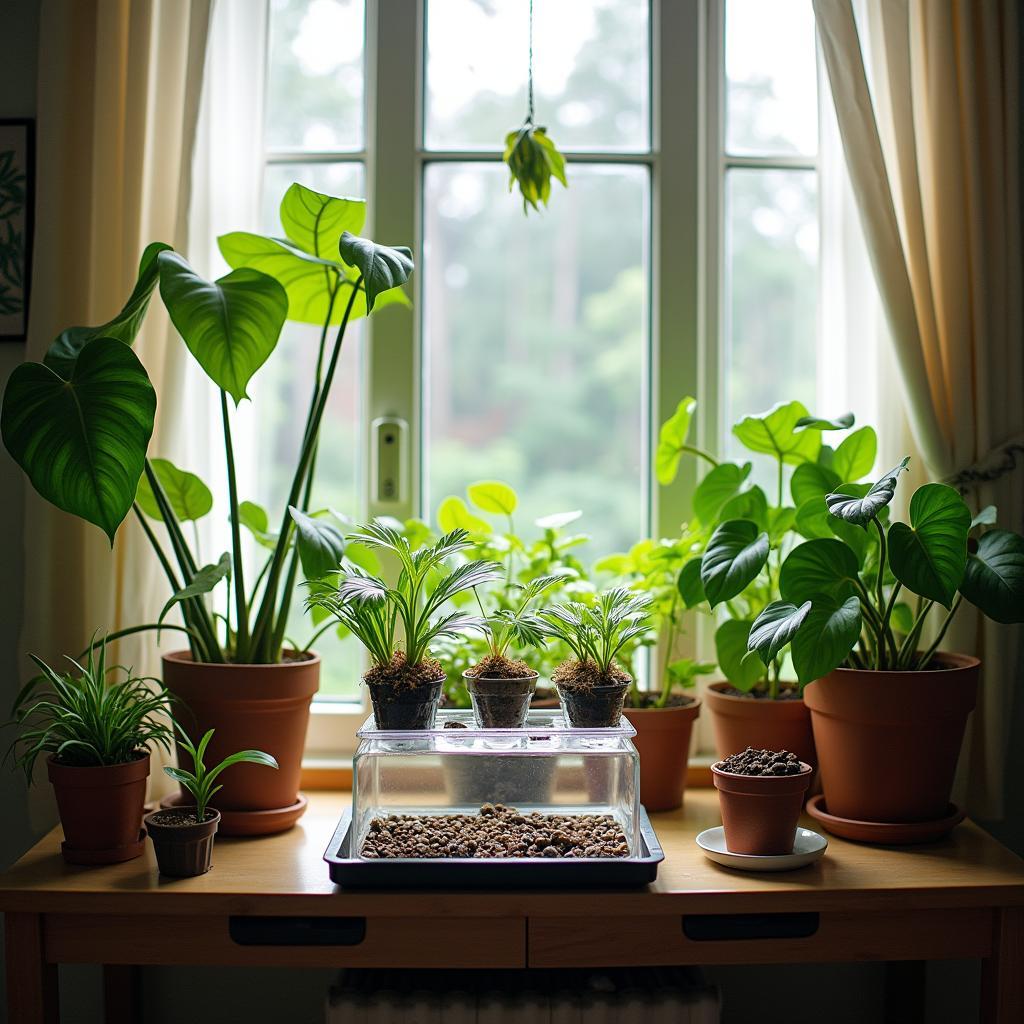 Creating the Perfect Humid Haven: Indoor Plant Propagation Techniques for Aspiring Green&nbsp;Thumbs