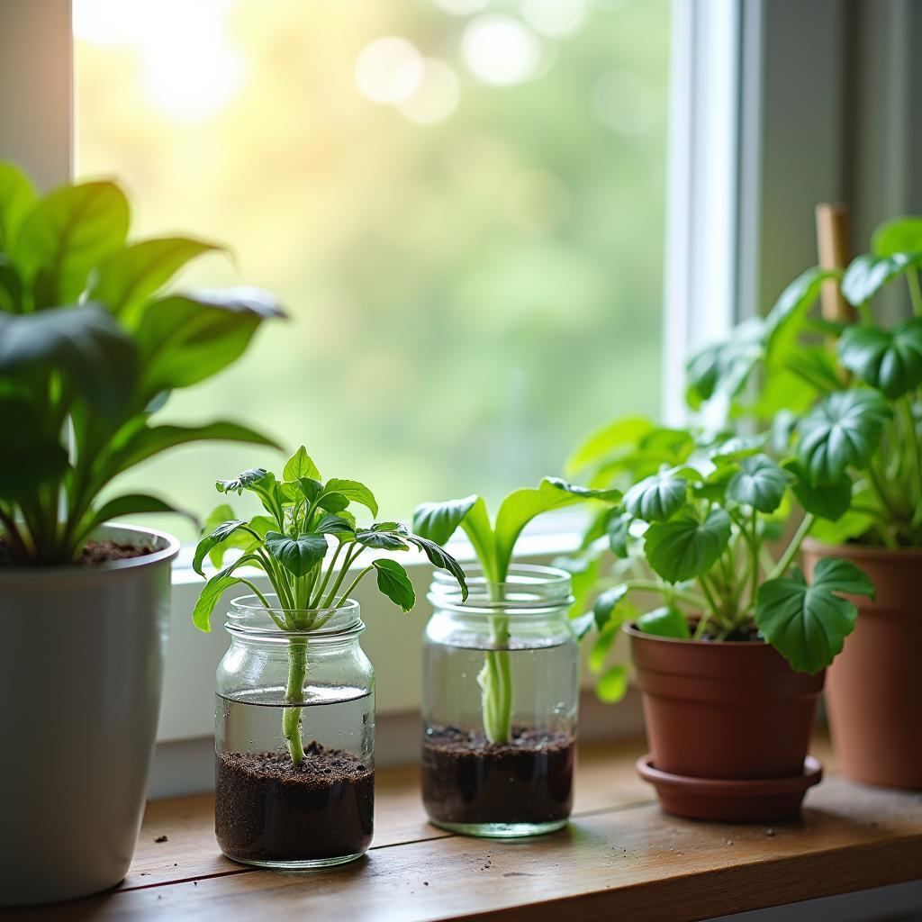 From Cuttings to Thriving Plants: Navigating Propagation Challenges for Popular Air-Purifying Indoor&nbsp;Plants