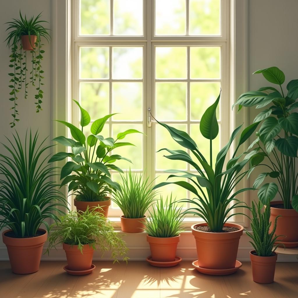 Spring Freshness: How to Choose and Care for Air-Purifying Indoor Plants That Thrive as Seasons Change