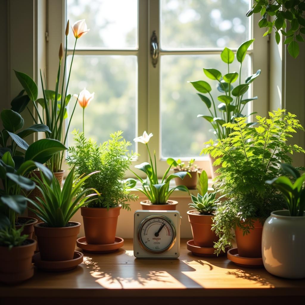 Creating the Perfect Indoor Climate: Essential Humidity Tips for Thriving Air-Purifying Plants&nbsp;Year-Round