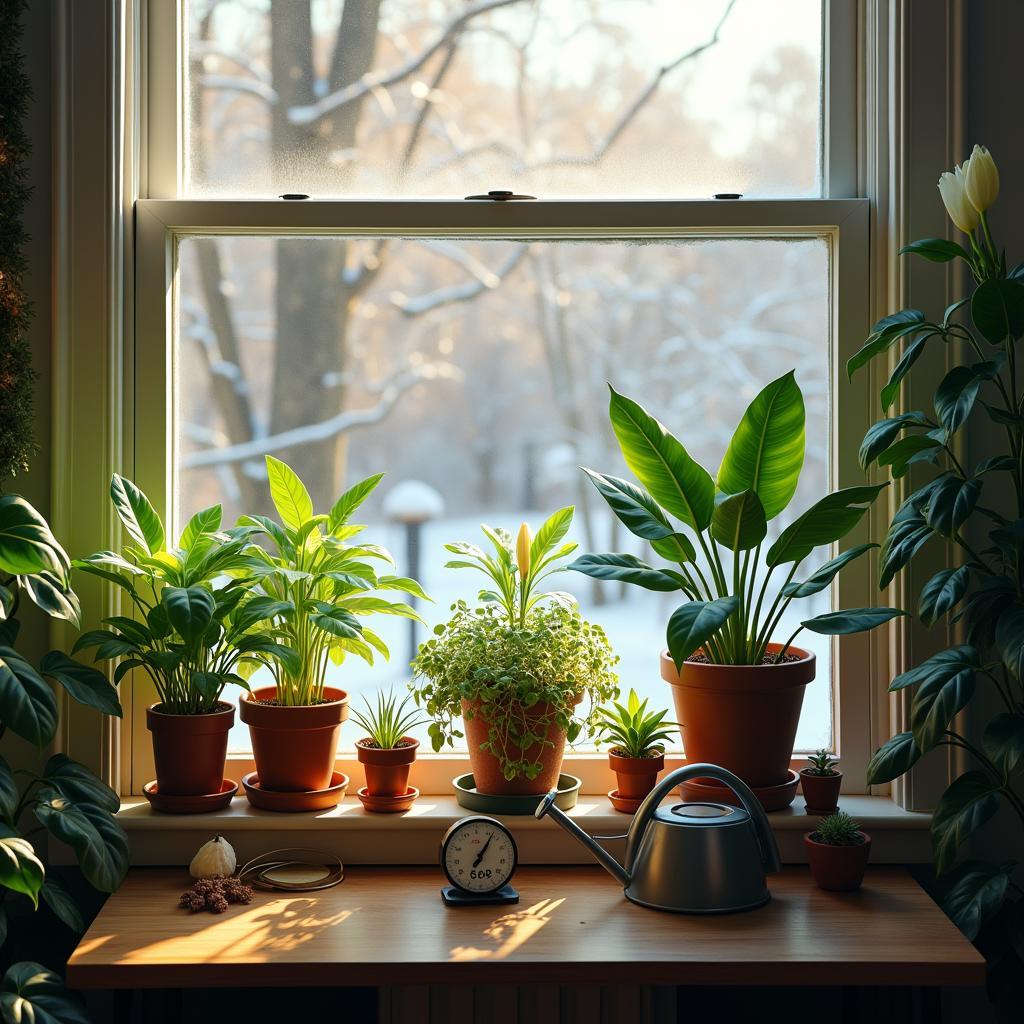 Maximizing Moisture: Adjusting Your Indoor Plant Watering Schedule for Winter&nbsp;Success