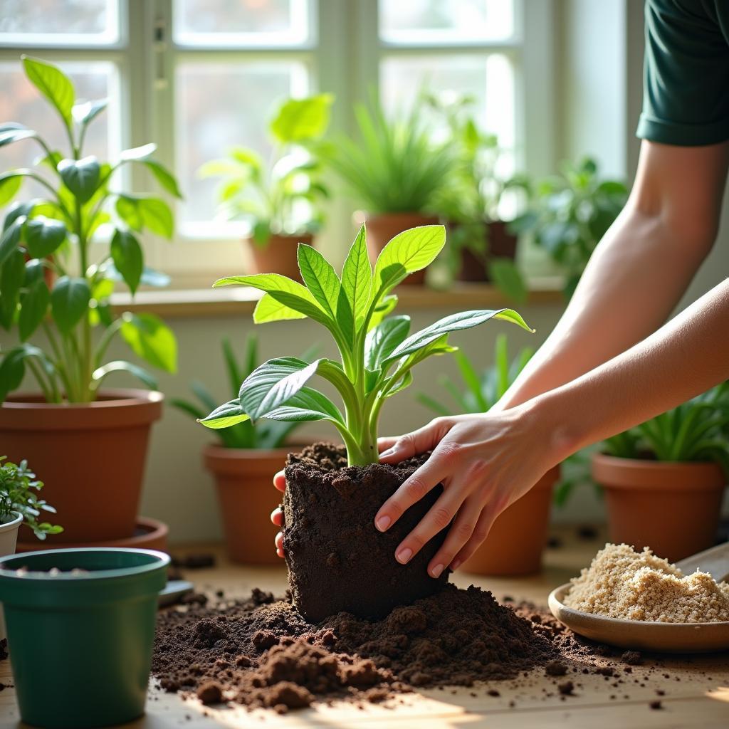 Spring into Action: Essential Repotting Techniques for Thriving Indoor&nbsp;Plants