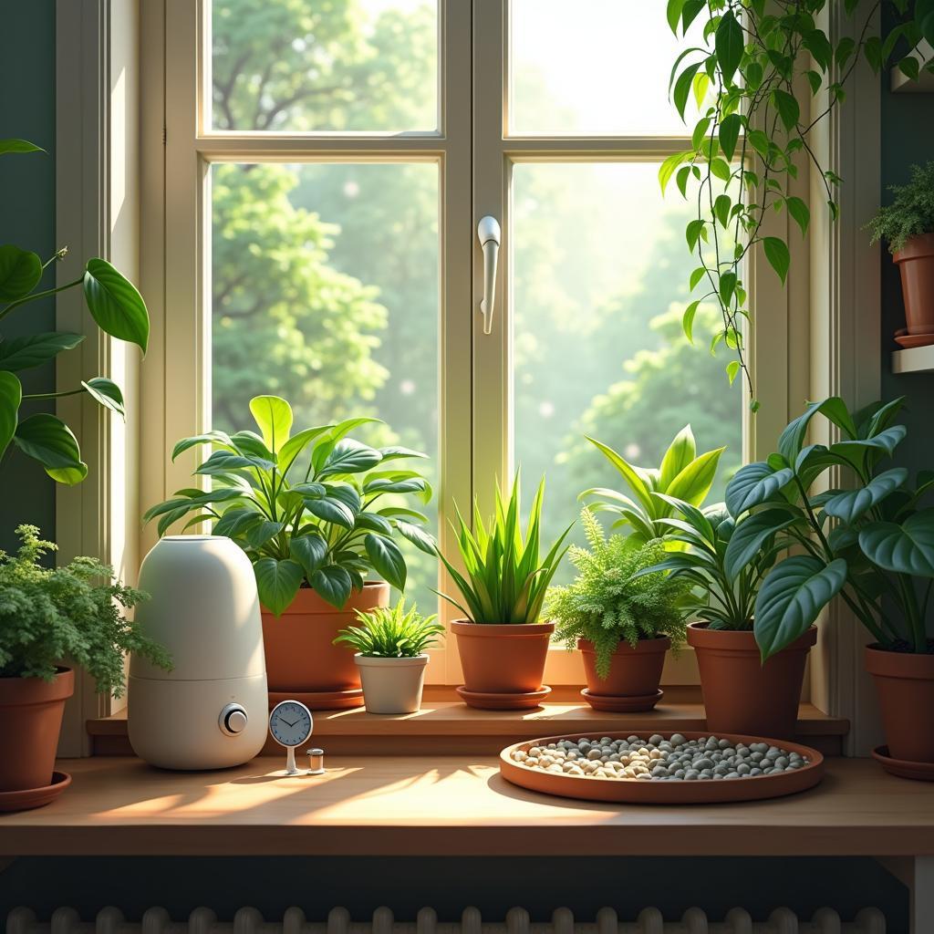 Humidity Hacks for Indoor Gardening: Keeping Your Houseplants Happy During the Summer&nbsp;Heat